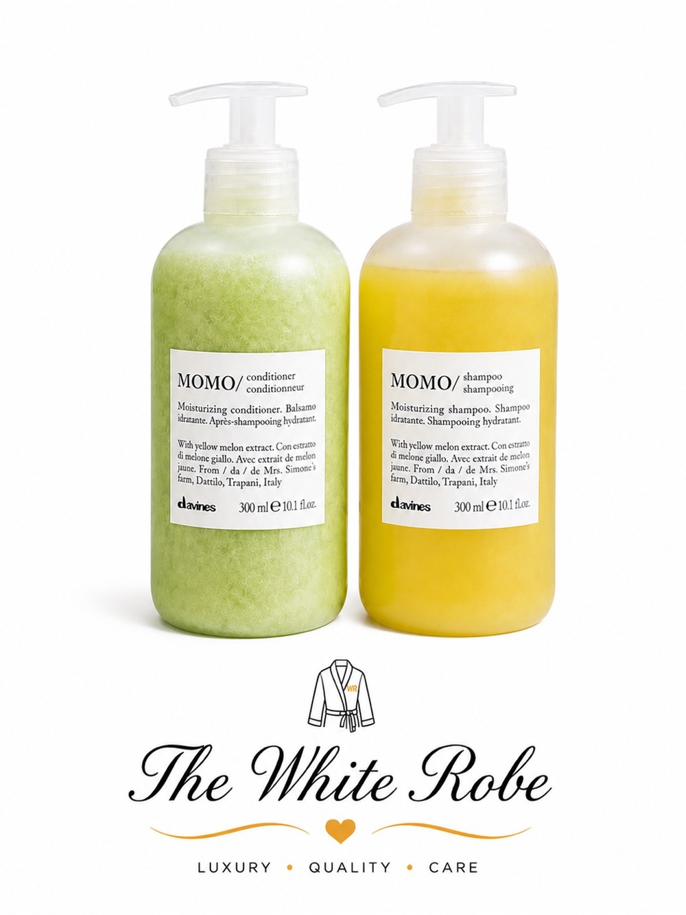 SHAMPOO & CONDITIONER MOMO DAVINES 300ml/10.1 fl oz.